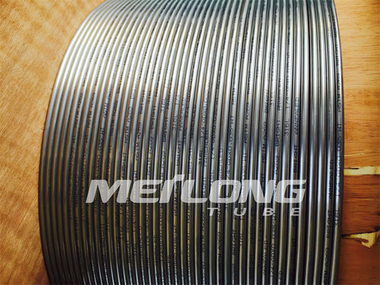 Duplex 2205 Stainless Steel Coiled Tubing Hydraulic Control Line UNS S32205
