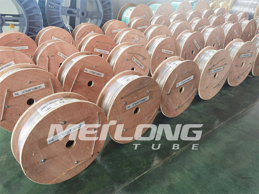 High Tensile Strength Hydraulic Control Line Incoloy 825 Steel Capillary Tube For Oil Gas Industry