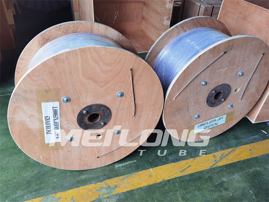 S31603 Bright Surface Stamped Round Steel Stainless Steel Hydraulic Control Line