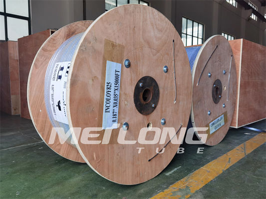 ASTM B444 Geothermal Tubing Hydraulic Control Line Annealed