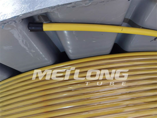 PVDF Encapsulated Control Line Duplex Stainless Steel Capillary Tubing