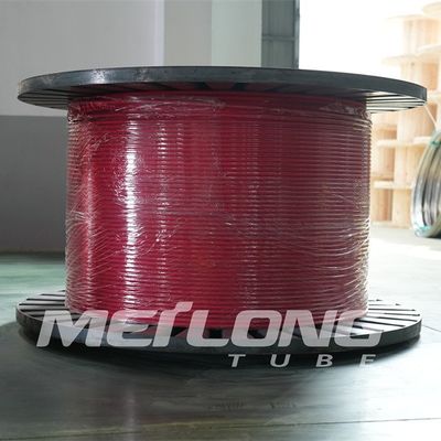 Duplex 2205 Encapsulated Control Line Santoprene TPV 1 / 2 '' OD X 0.065 '' WT