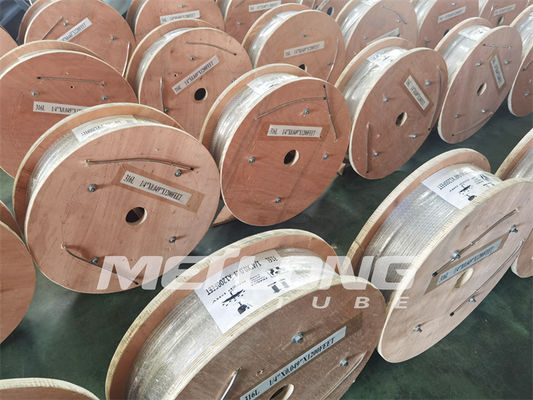 Duplex 2507 Coiled Thin Walled Capillary Tube 3 4 Stainless Steel Tubing Coil