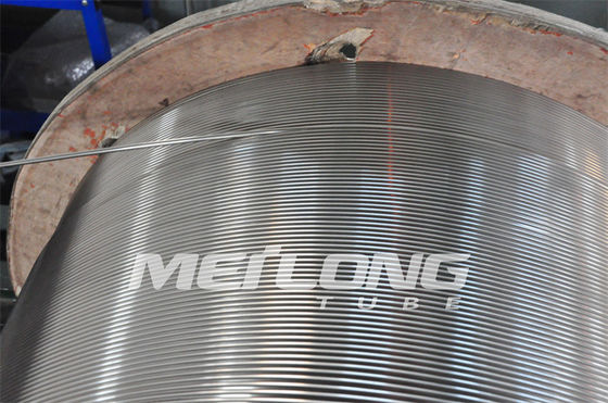 ISO15156 Nickel Alloy Tubing Annealed Stainless Steel Capillary Tubing ASTM B704