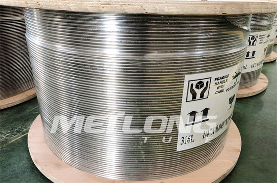 ISO15156 Nickel Alloy Tubing Annealed Stainless Steel Capillary Tubing ASTM B704