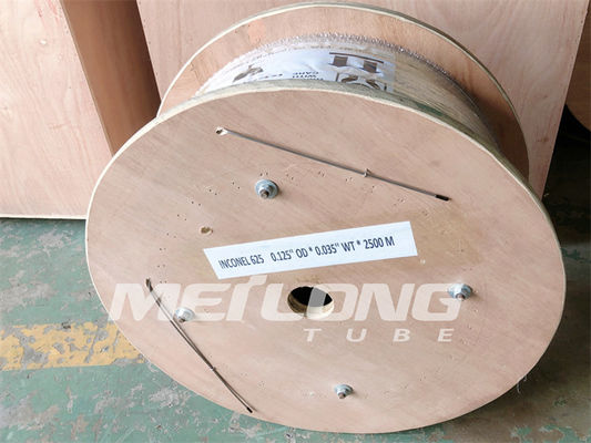 Cold Drawing Hydraulic Control Line Ss304 Round Coiled High Pressure Capillary Tubing
