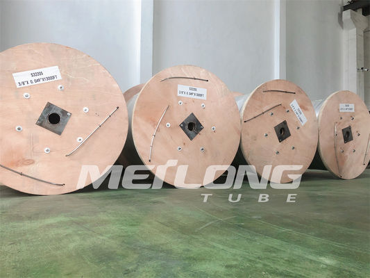 Stainless Steel Control Line Tubing Coiled Metal Tubing With Tight Dimensional Tolerances