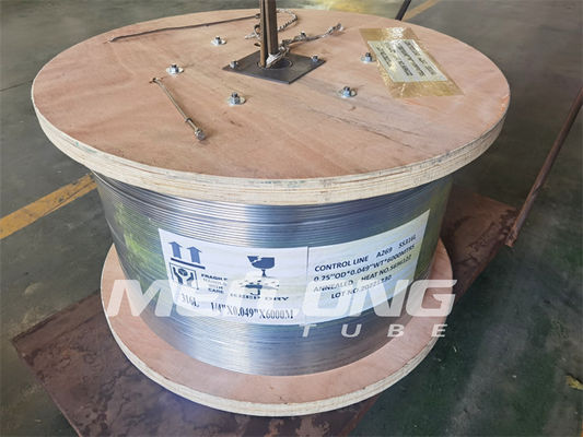 1/8 High Pressure Control Line Tubing For Oil And Gas Industry