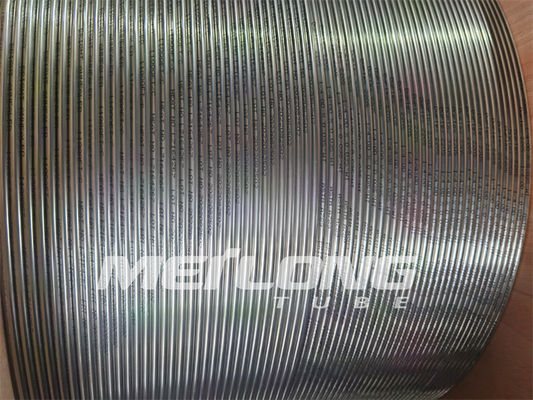 Clean Bright Hydraulic Thin Capillary Tubes Incoloy 825 Capillary Coiled Tubing