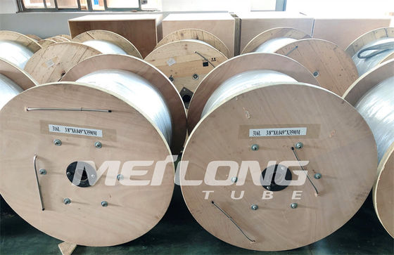 Incoloy 825 Annealed High Pressure Capillary Tubing High Tensile Strength Steel Capillary Tube