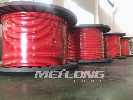 Black High Pressure Capillary Tubing Line For Down Hole PVDF Encapsulation
