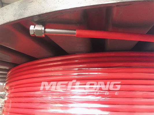 1/8'' To 1'' Encapsulated Control Line High Pressure Capillary Tubing For Hydraulic Control