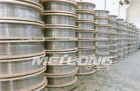 ASTM Stainless Capillary Tube Stainless Capillary Tube 12000M Annealed With Ferrule Fittings