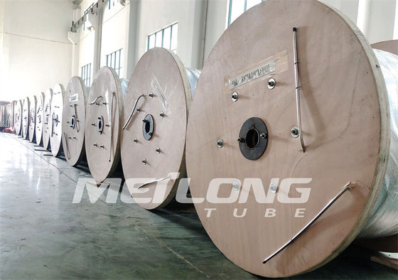 Annealed Stainless Steel Coiled Tubing Gas Sector High Pressure Capillary Tubing