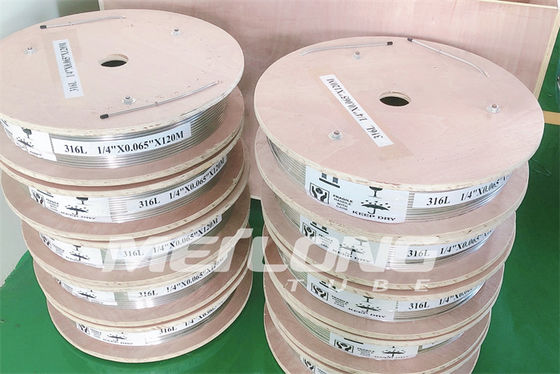 Hydraulic Steel Tube Coil Injection Line 1 2 Coil 12000M For Oil And Gas Industry