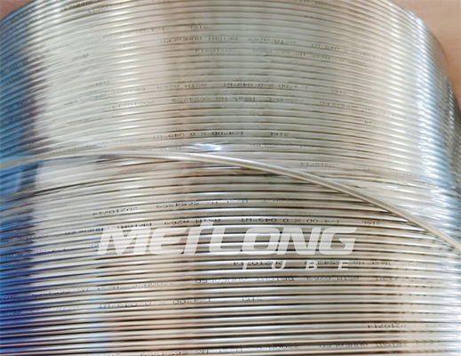 ASTM A789 Annealed Hydraulic Control Line 1 2 Stainless Coil Tubing For Downhole