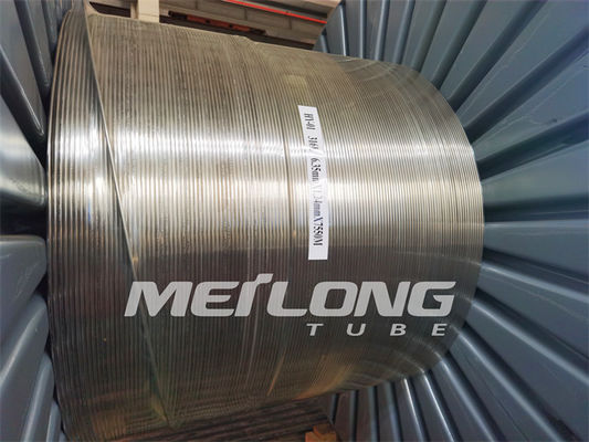 High Pressure SS Hydraulic Tubing Stainless Steel Tubing Coil 1 2 For Down Hole