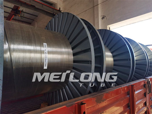 High Pressure SS Hydraulic Tubing Stainless Steel Tubing Coil 1 2 For Down Hole
