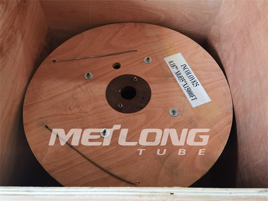 SS Stainless Steel Hydraulic Tubing Thin Walled Capillary Tube Eddy Current Tested Annealed