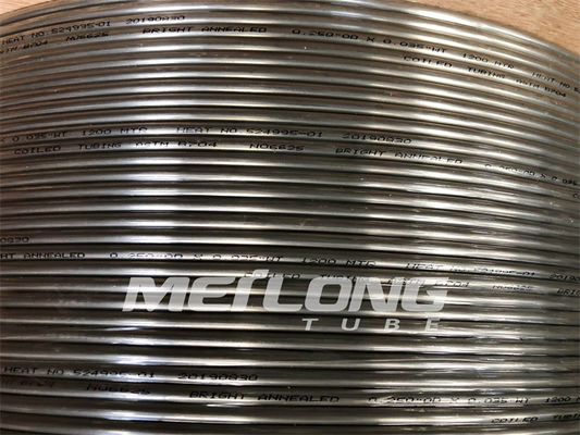 ASTM A789 Geothermal Nickel Alloy Tubing Chemical Injection Line ASTM B423