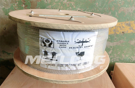 10000Psi Nickel Alloy Chemical Injection Line 1/4''OD X 0.049''WT