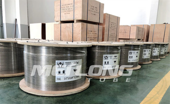 Geothermal Nickel Alloy Tubing Cold Drawn Seamless Tubing Injection Line